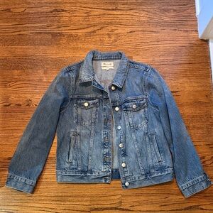 Madewell Blue Denim Jean Jacket